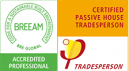 Logo Breeam+tradesperson